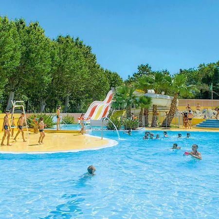 Mobilhome Climatise 3Ch 6P Dans Parc Des 7 Fonts Agde Exteriör bild